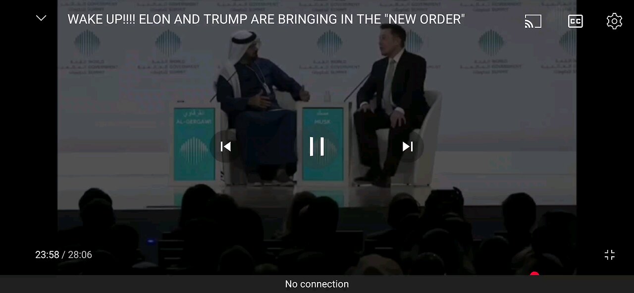 Wake Up ! The New World Order being ushered in quickly by Elon and Trump