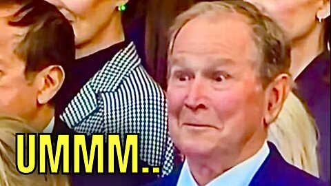 When the EDIBLES start KICKING IN (what was the deal with George Bush at Trump’s Inauguration?)