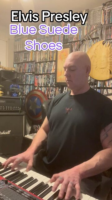 Elvis Presley Blue Suede Shoes