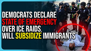 Democrats Declare State of Emergency Over ICE Raids, Will Subsidize Immigrants