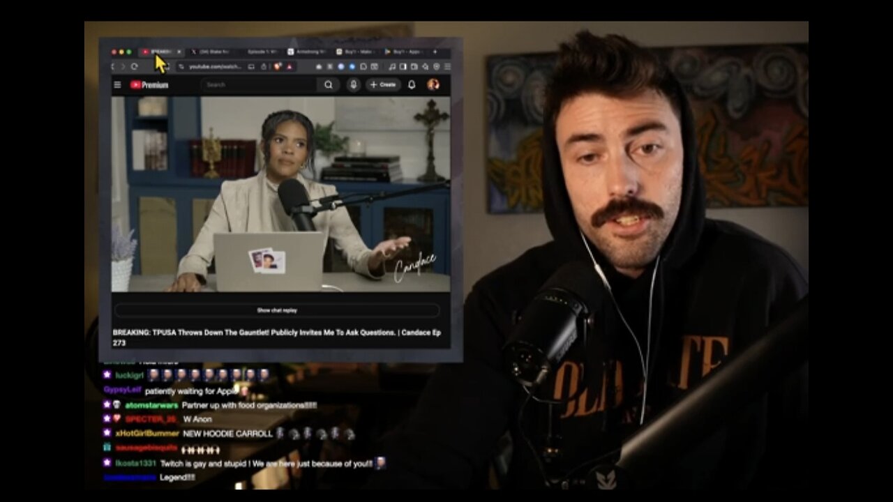 Ian Carroll ~ New Epstein Slop just dropped- TPUSA addresses Candace- Blackmail texts leaked by Project Veritas- Tinfoil roundup