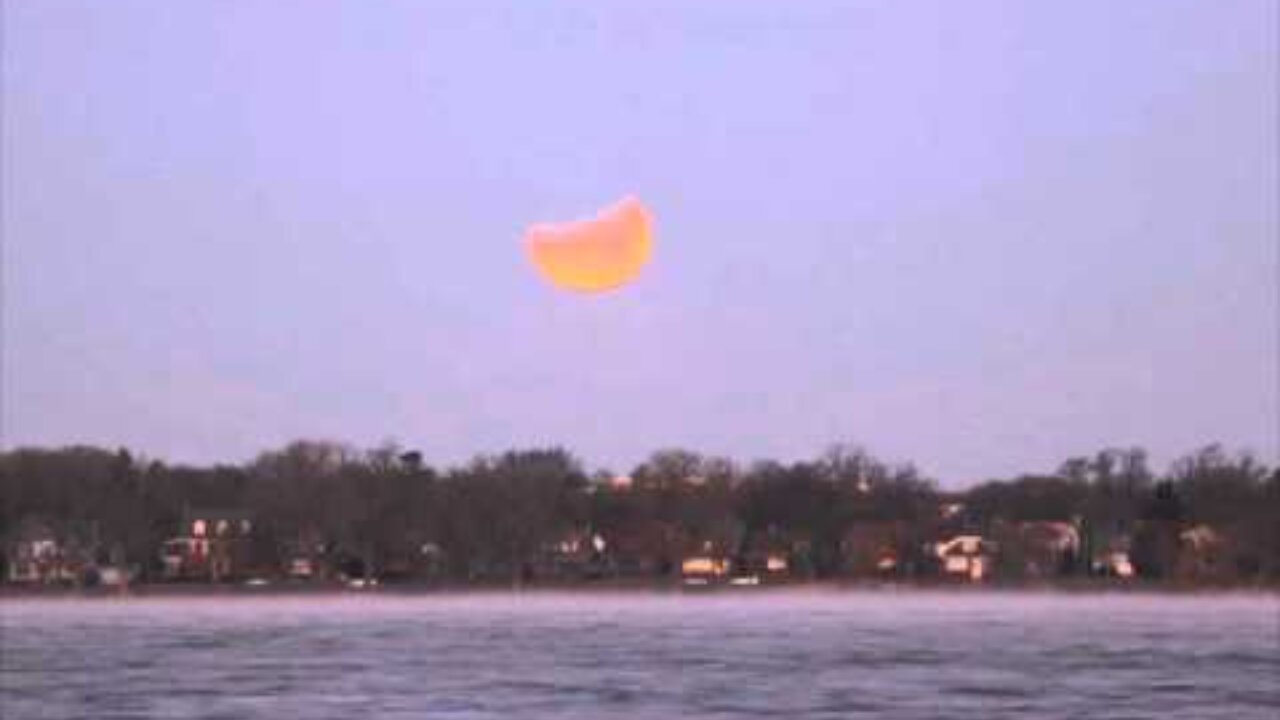Partial Lunar Eclipse, Madison Wisconsin 12-10-2011