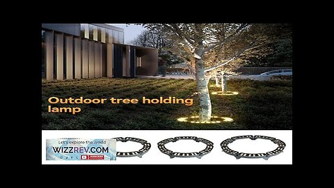 LED Tree Hugging Lamp Garden Lighting Warm White RGB Automatic IP65 Waterproof Review