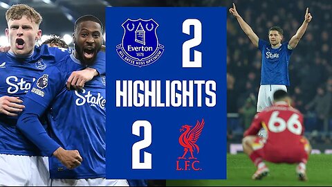 Everton 2-2 Liverpool | Intense Derby Highlights