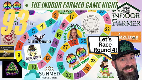 The Indoor Farmer Game Night ep 93. Foot Race Round 4, Let's Play. #wtif #wtifgamenight