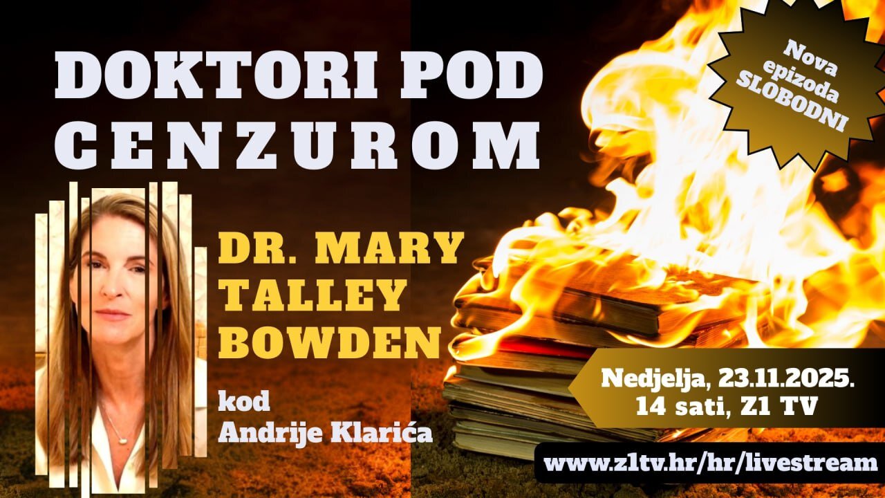 SLOBODNI podcast #132 Mary Tallen Bowden-Doktorica koju su najviše ušutkavali u pandemiji