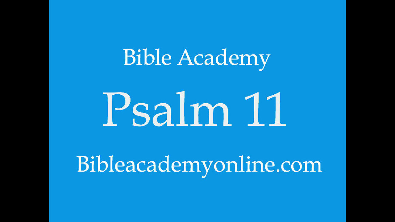 Psalm 11