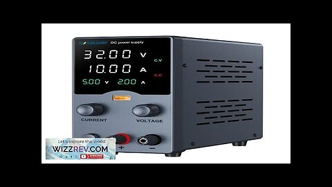 EXCELLWAY GA Series Power Supply Unit with Variable Output Comprehensive Display USB Review