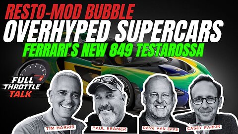 Resto-Mod Bubble, Overhyped Supercars & Ferrari’s New 849 Testarossa