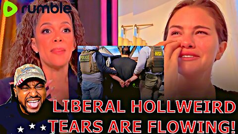 WOKE Celebrities BREAK DOWN IN TEARS As The View CRIES RACISM Over ICE Raid Mass Deporting Criminals