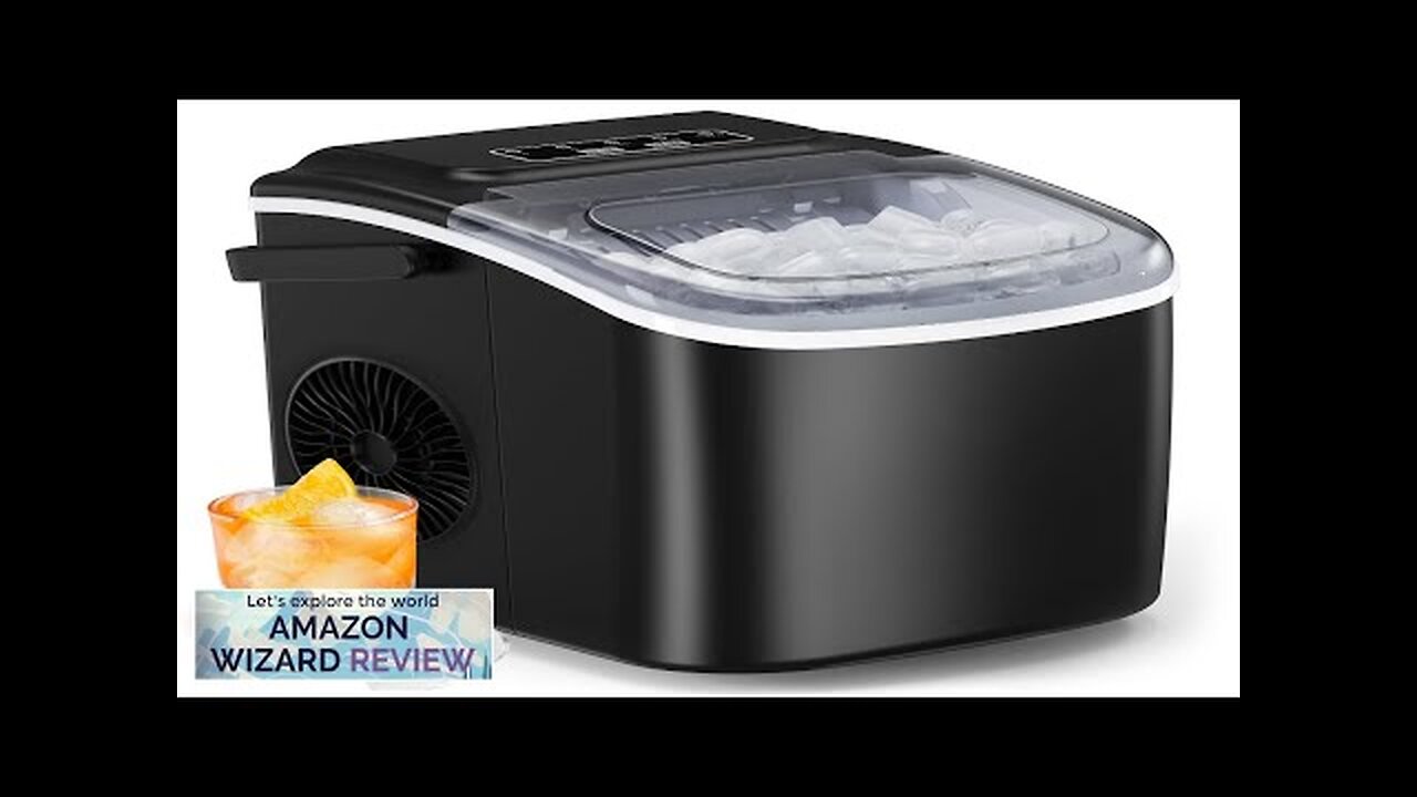 Silonn Countertop Ice Maker 9 Cubes Ready in 6 Mins 26lbs in Review