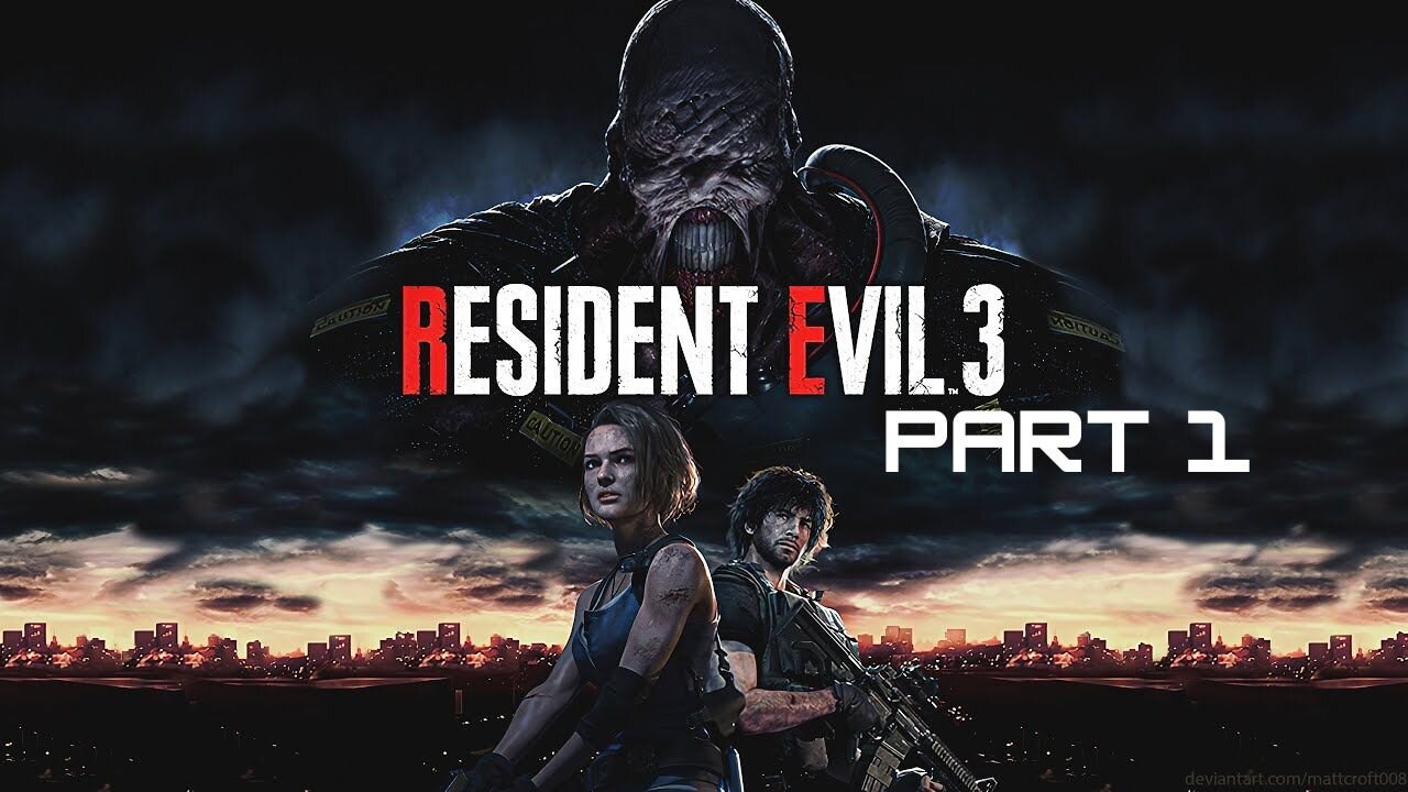Resident Evil 3 - Part 1 (No commentary)