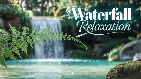 Beautiful WATERFALLS Relaxation with Soothing Music! #waterfall #nature #waterfallsounds