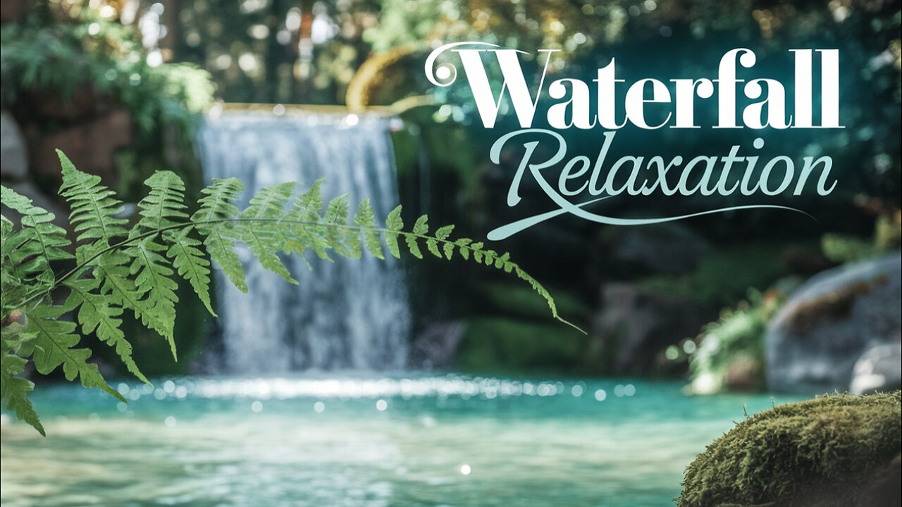 Beautiful WATERFALLS Relaxation with Soothing Music! #waterfall #nature #waterfallsounds