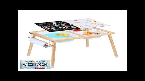 VEVOR Kids Sensory Table Sand Water Play Table with 1 Paper Roll Review