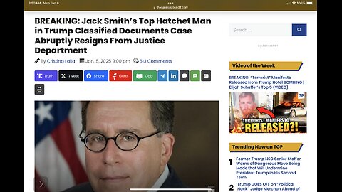 Jack Smith’s Top Hatchet Man in Trump Classified Documents Case Abruptly Resigns From Justice Dept