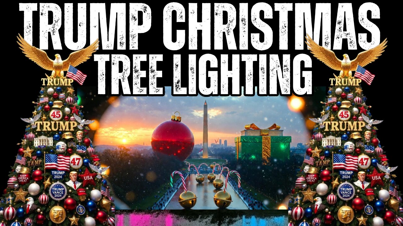 Trump Christmas Tree Lighting