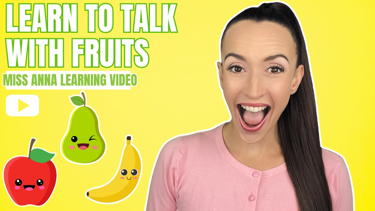 Toddler Learning! Apples, Pears & First Words - Speech, Sign, Songs & More!