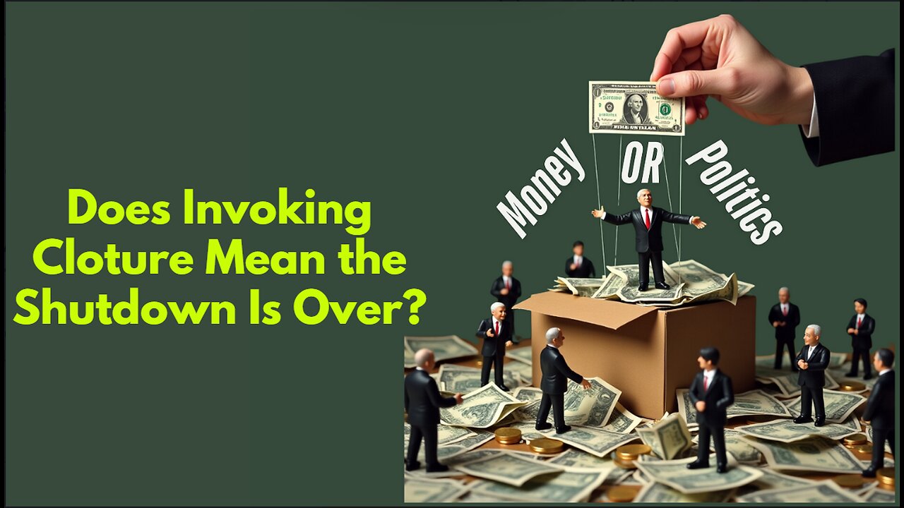 “Cloture Vote: Is the Shutdown Over? 🏛️