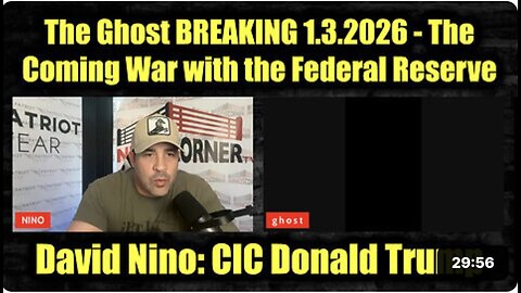 David Nino Rodriguez & The Ghost BREAKING 1.3.26 - The Coming War with the Federal Reserve