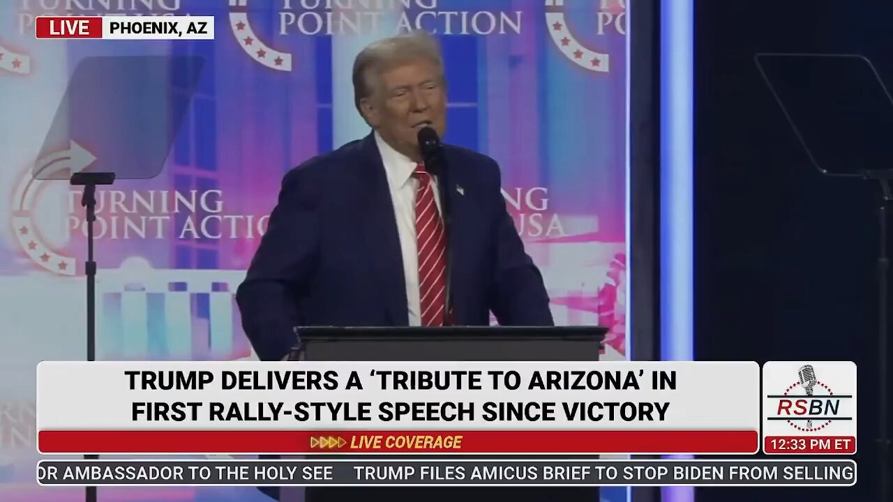 Trumps first speech since victory