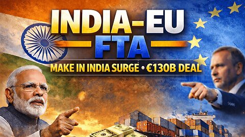 India’s “Make in India” Meets Europe: The FTA That Reshapes Supply Chains #EWO41 #brics