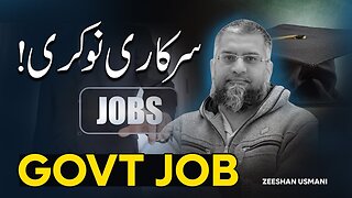 Government Job | سرکاری نوکری | Zeeshan Usmani