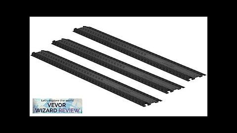 VEVOR 3 PCs 39 in Speed Bumps 2000 lbs Cable Protector Ramp Review