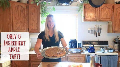 Only 5 Ingredient Apple Tart! A Tasty Way to Use the Fall Bounty of Apples