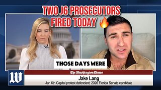 🚨 BREAKING: 2 of the TOP January 6 Federal Prosecutors were JUST FIRED THIS MORNING!!!! 😲😲