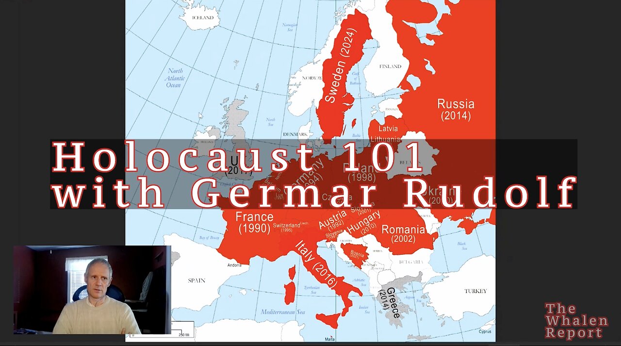 The Whalen Report: Holocaust 101 w Germar Rudolf