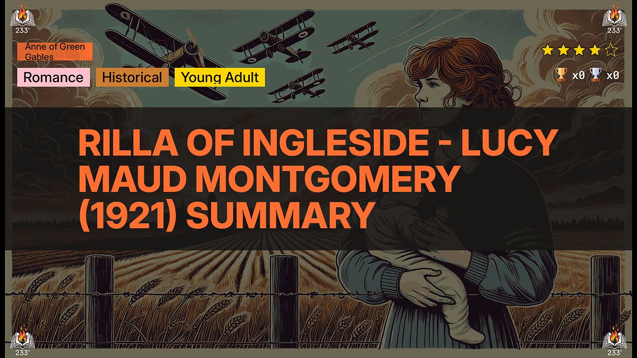 Rilla of Ingleside - Lucy Maud Montgomery (1921) Summary (Anne of Green Gables - 8)