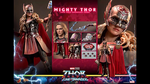 Marvel Studios Thor: Love and Thunder - Mighty Thor Collectible Figure [By Hot Toys] 1/6