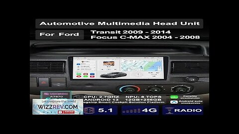 Car Multimedia Radio Video Player For Ford Transit 2009~2014 Focus C-MAX 2004~2008 Review