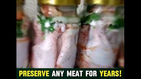 This is how our Ancestors could preserve meat in a shelf for 30 years!