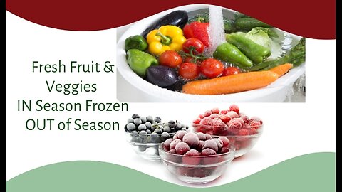 The Benefits of Fresh vs Frozen Produce