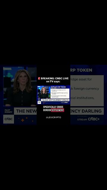 CNBC says #XRP Has Been The Outperformer!!!