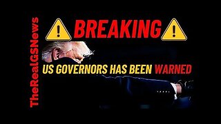 BREAKING! A WARNING HAS BEEN ISSUED TO ALL AMERICAN GOVERNOR