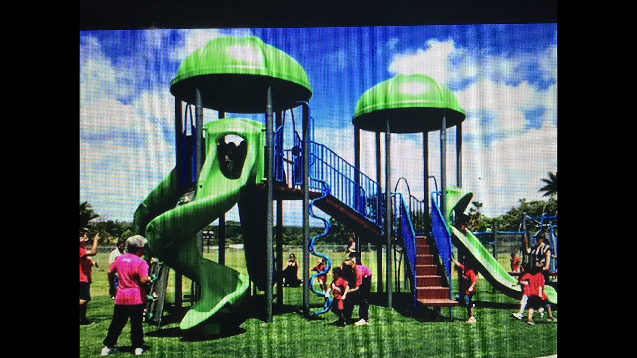 Why does Hawaii need new covered playgrounds? 🙈🌸