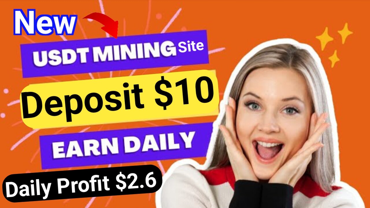 Today New Best USDT Mining Platform | Make Money Online At Home