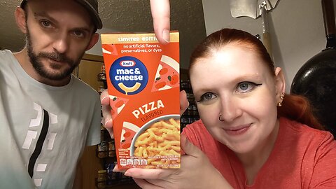 Kraft Mac & Cheese Pizza Flavored Taste Test