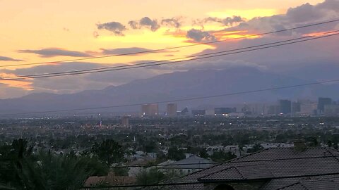 Did you see tonight's Las Vegas sunset? Check this out! 02.06.2025 #follow #lasvegas #weather