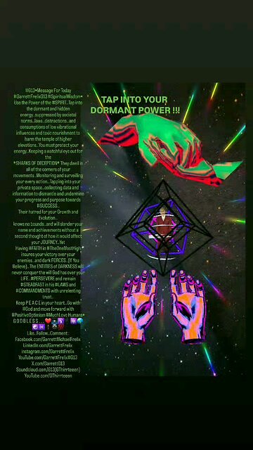 ▪︎TAP INTO YOUR DORMANT POWER▪︎