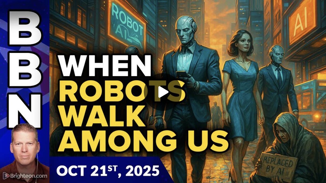WHEN ROBOTS WALK AMONG US: Human token generators, robot divorces and collapse of social skills