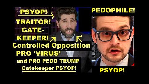 Controlled Opp PRO 'Virus' & Pedo TRUMP Gatekeeper Psyop 'The People's Voice' in Plain Sight!