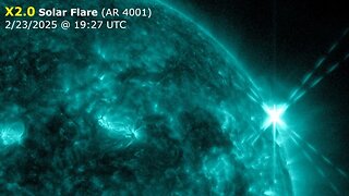 Impulsive X2.0 Solar Flare - Heavy Snow Leads To Collapse Of 26 Buildings - Flood Warnings Issued