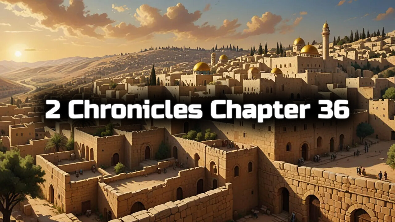 2 Chronicles Chapter 36 | Pastor Anderson