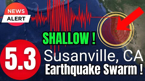 JUST HAPPENING ! Another STRONG one ! FORESHOCK TO THE BIG ONE ? Dangerous new Fault is acting up !