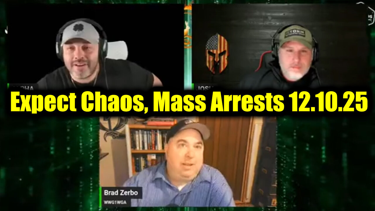 Josh Reid & Alpha Warrior: Trump & Q Secret 12.10.25 - Expect Chaos, Mass Arrests!