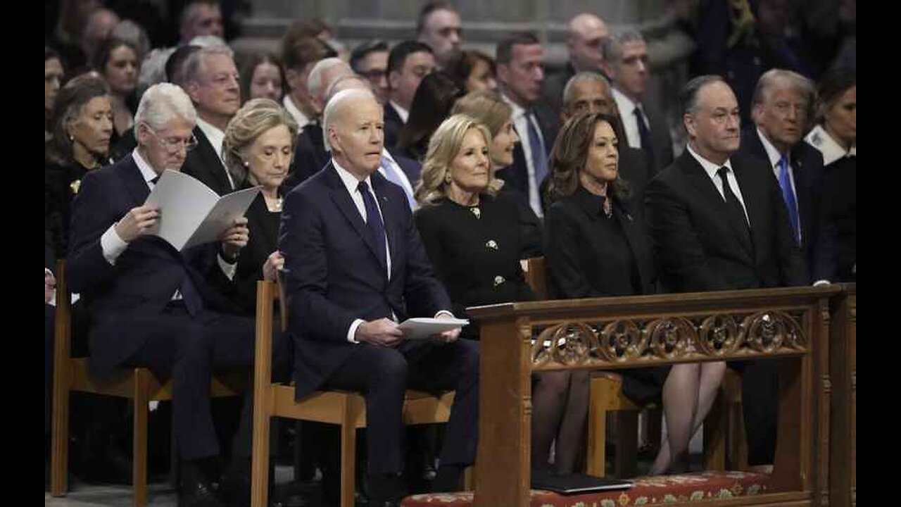 Biden Gives Eulogy at Jimmy Carter's Funeral